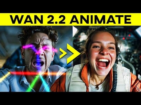 Animate ANY Reference Image with a Video | WAN 2.2 ANIMATE ComfyUI (+workflow)